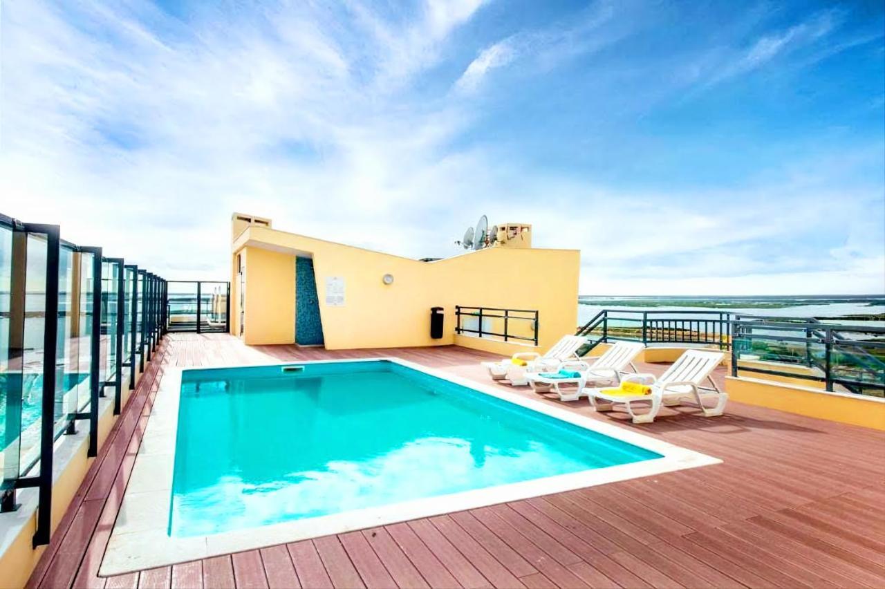 A Gaivota Ria Formosa Waterfront Lux Apart With Pool, Olhao, Algarve Exterior foto
